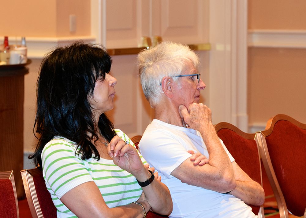 Anna Fawcett and Bob Isherwood