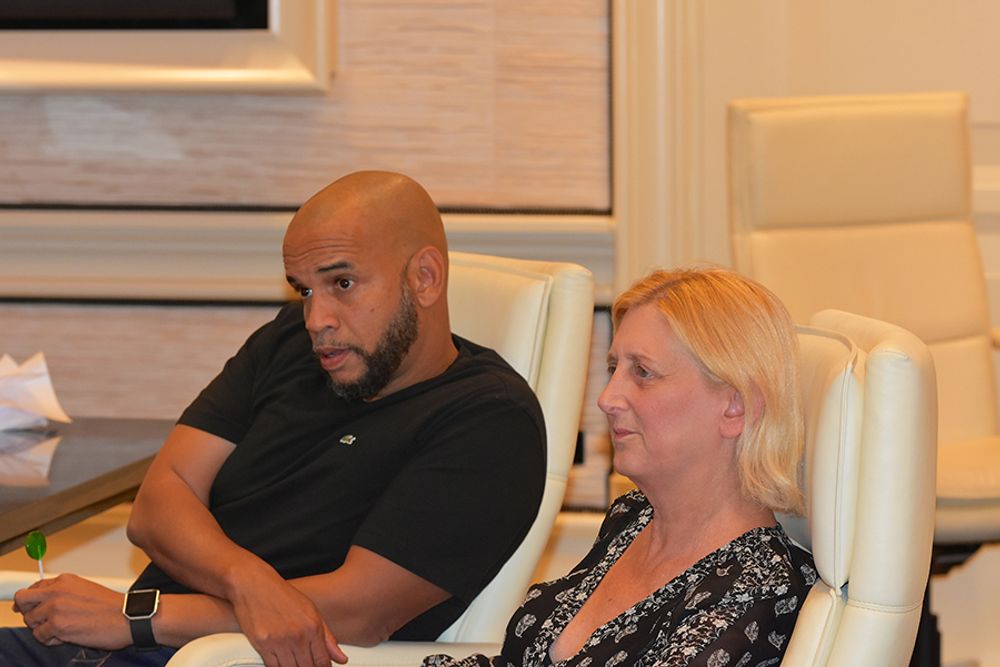 Champ Nichols and Barbara Levy