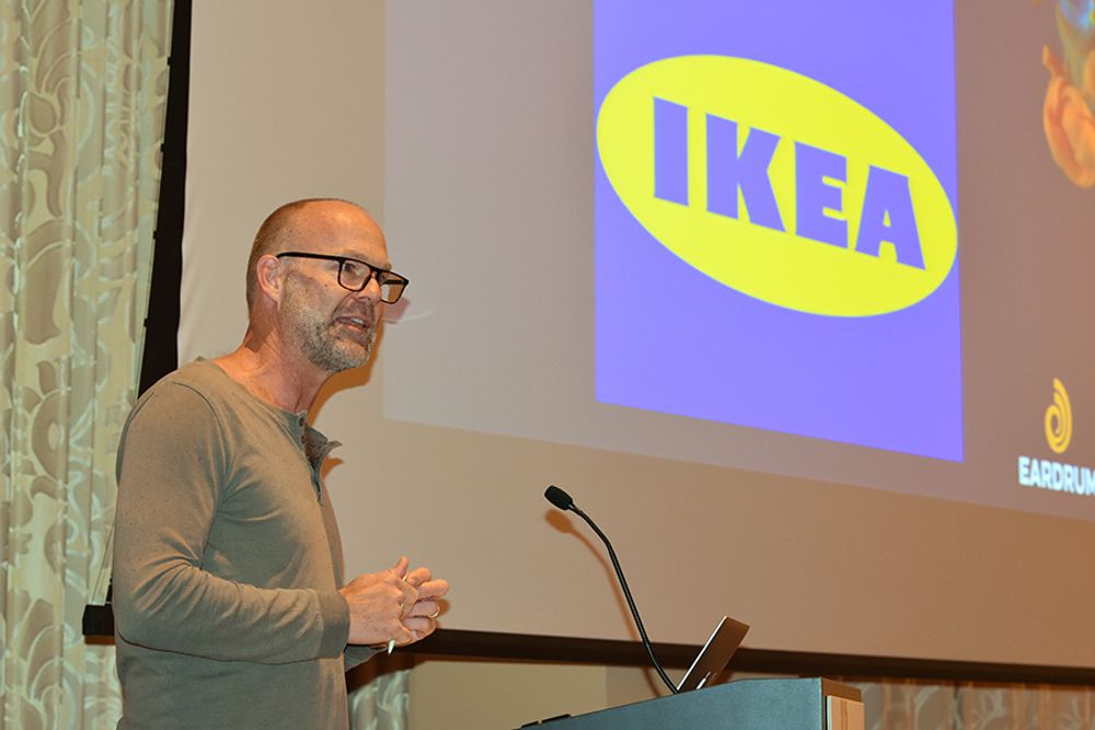 Ralph van Dijk engages the audience