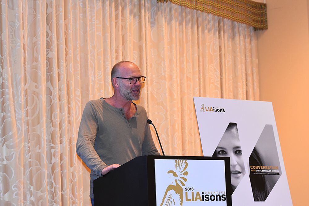 Ralph van Dijk moderating Creative LIAisons