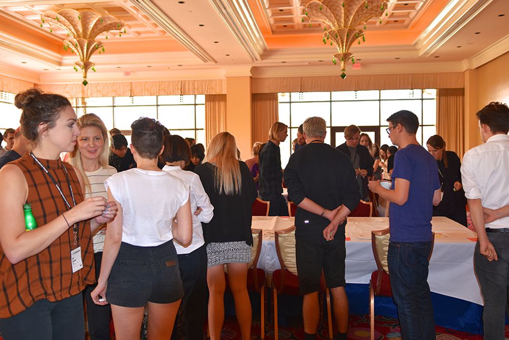 The young creatives looking at each team's ideas