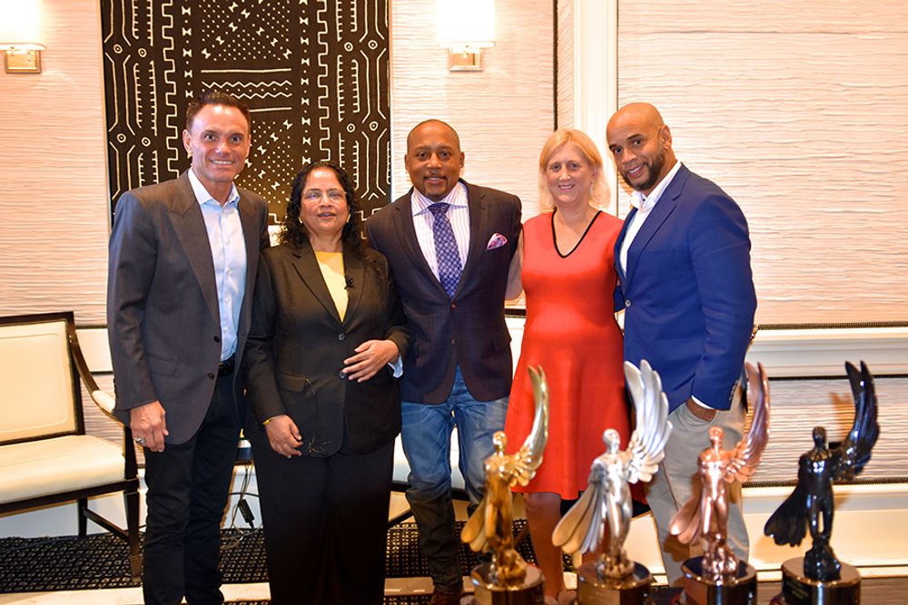 Kevin Harrington, Saras Sarasvathy, Daymon John, Barbara Levy and Champ Nichols