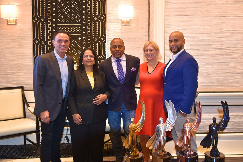 Kevin Harrington, Saras Sarasvathy, Daymon John, Barbara Levy and Champ Nichols