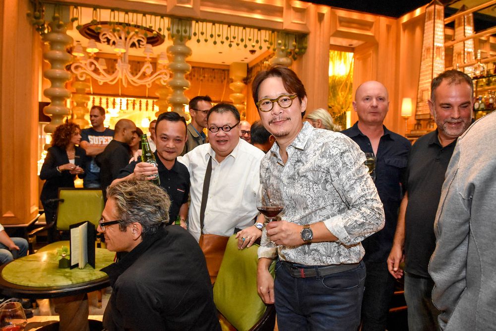 Jury dinner at Sinatra at The Wynn Las Vegas