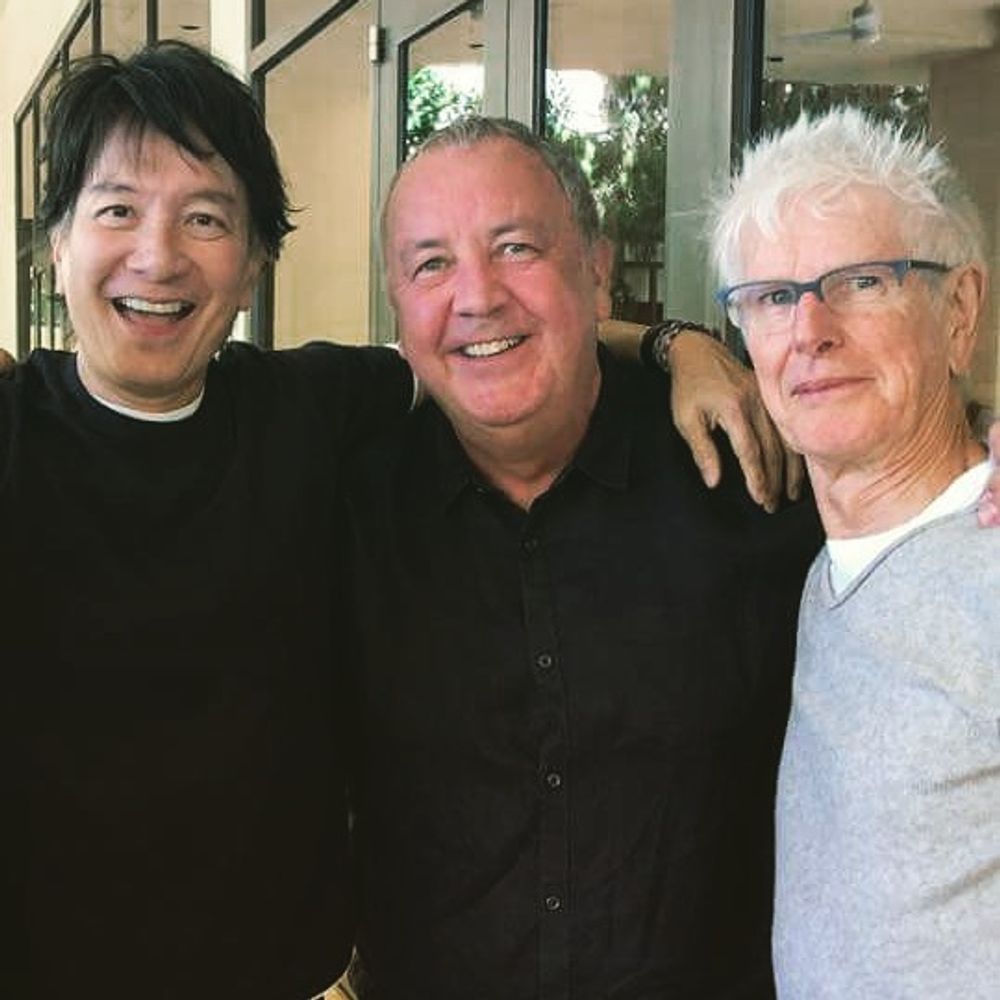 Khai Meng, Mark Tutssel and Bob Isherwood