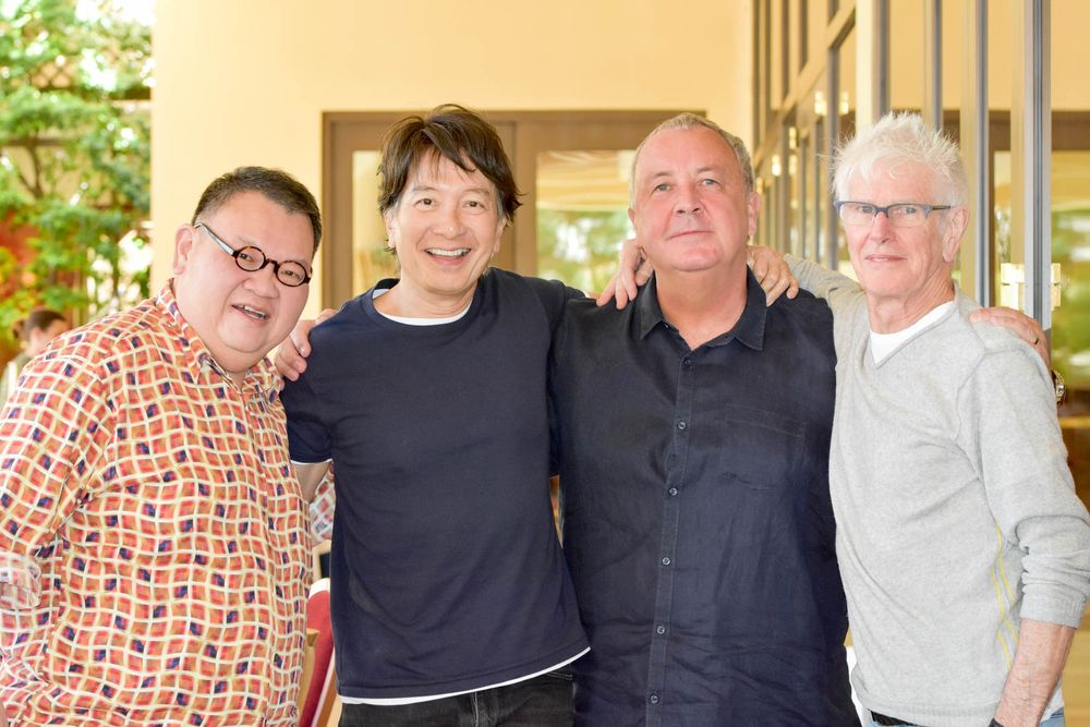 Gordon Tan, Khai Meng, Mark Tutssel and Bob Isherwood