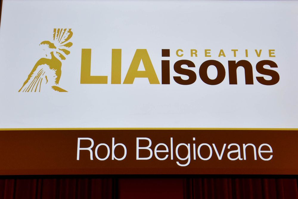 Creative LIAisons Speaker Rob Belgiovane