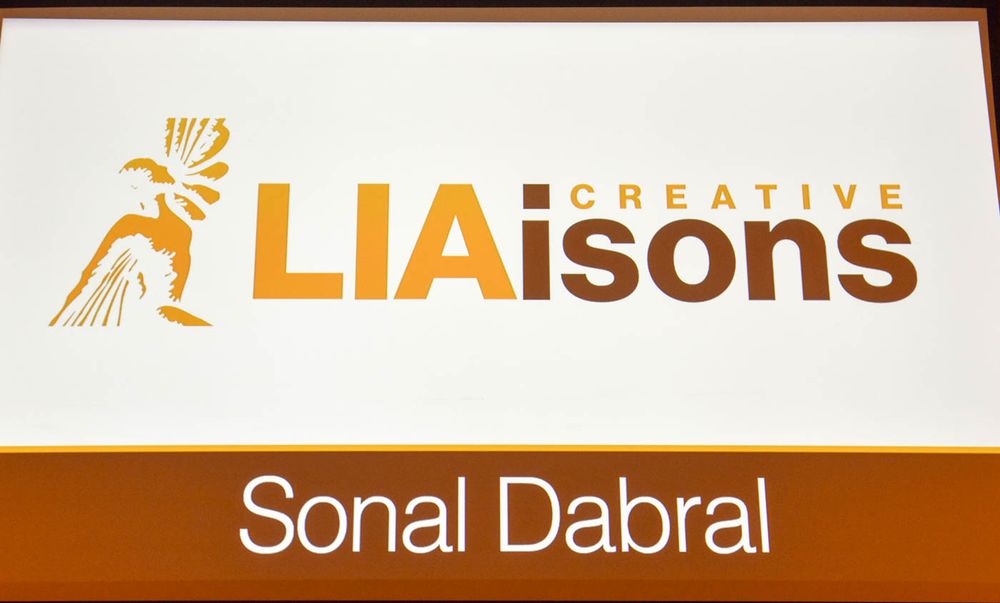 Sonal Dabral speaking at Creative LIAisons