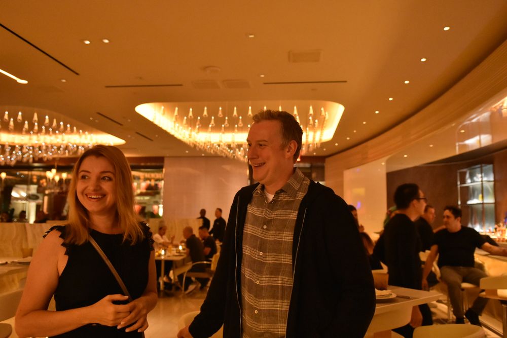 Jury dinner at Andreas at The Encore