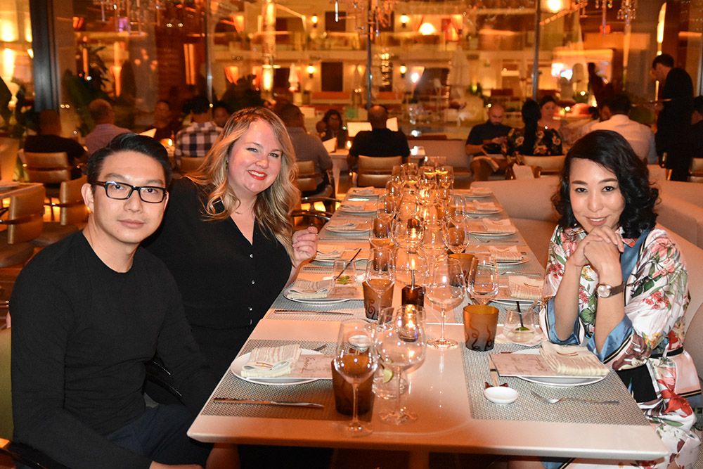 Jury dinner at Andreas at The Encore