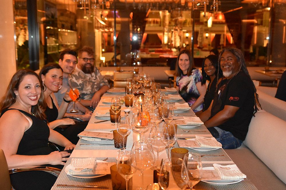 Jury dinner at Andreas at The Encore
