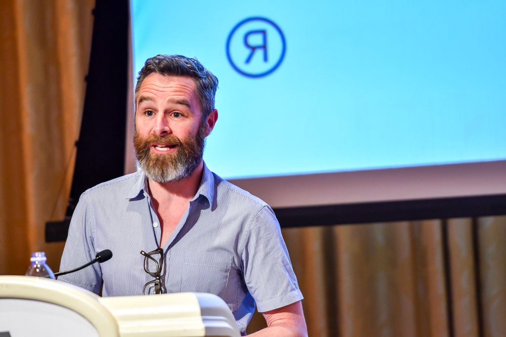 Wilf Sweetland speaking at RARE Masterclass