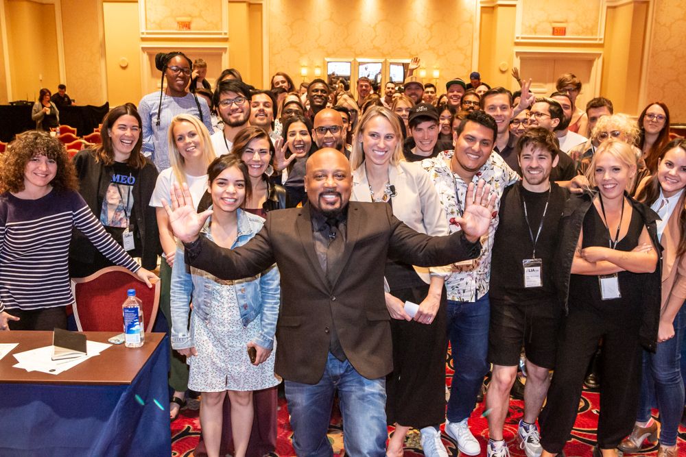 Crowd Selfie with Daymond John