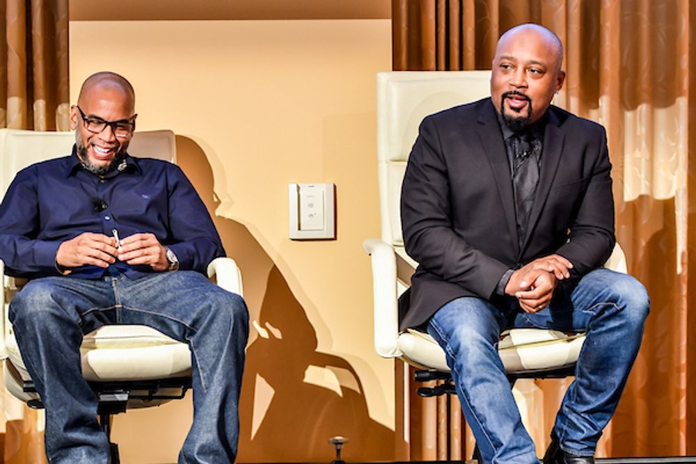 Champ Nichols and Daymond John