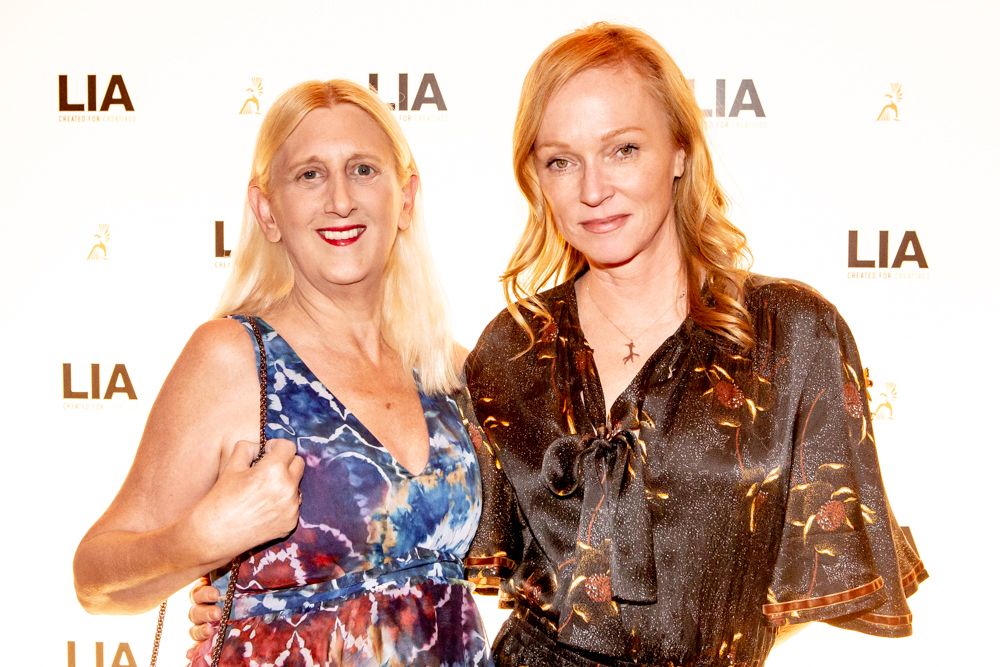 Barbara Levy and Kerstin Emhoff