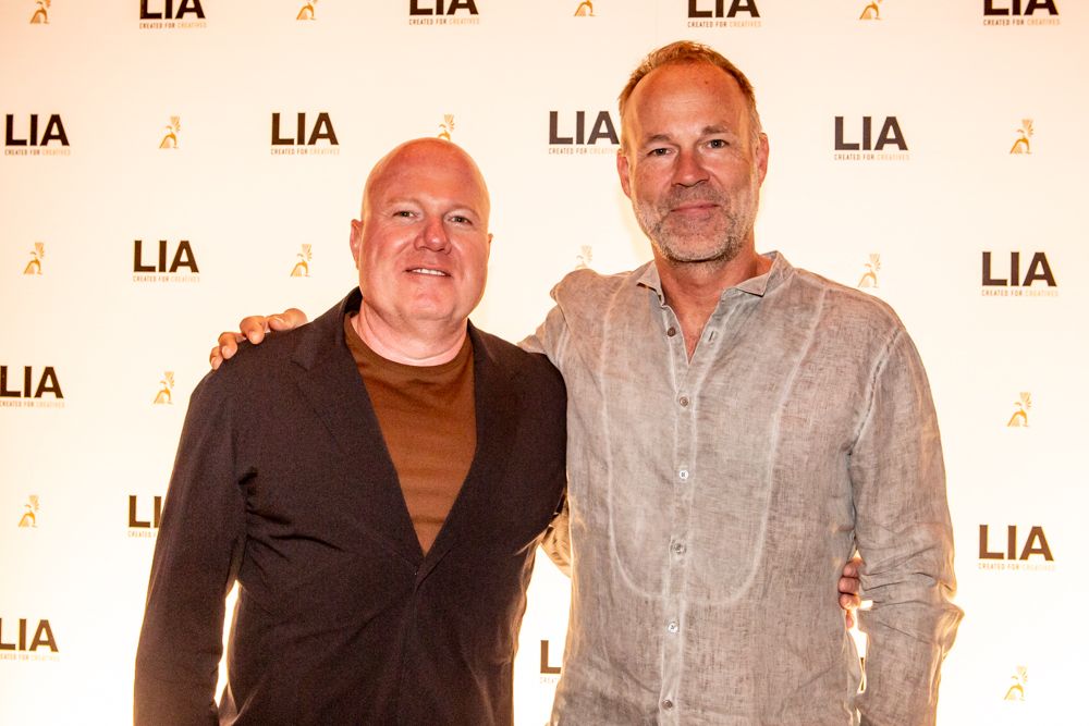 Jurors Tom Eymundson and Ralph van Dijk