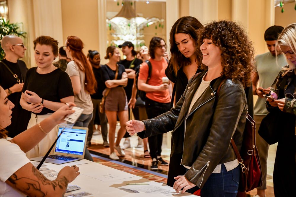 LIAisons Attendees checking in for a full day of learning