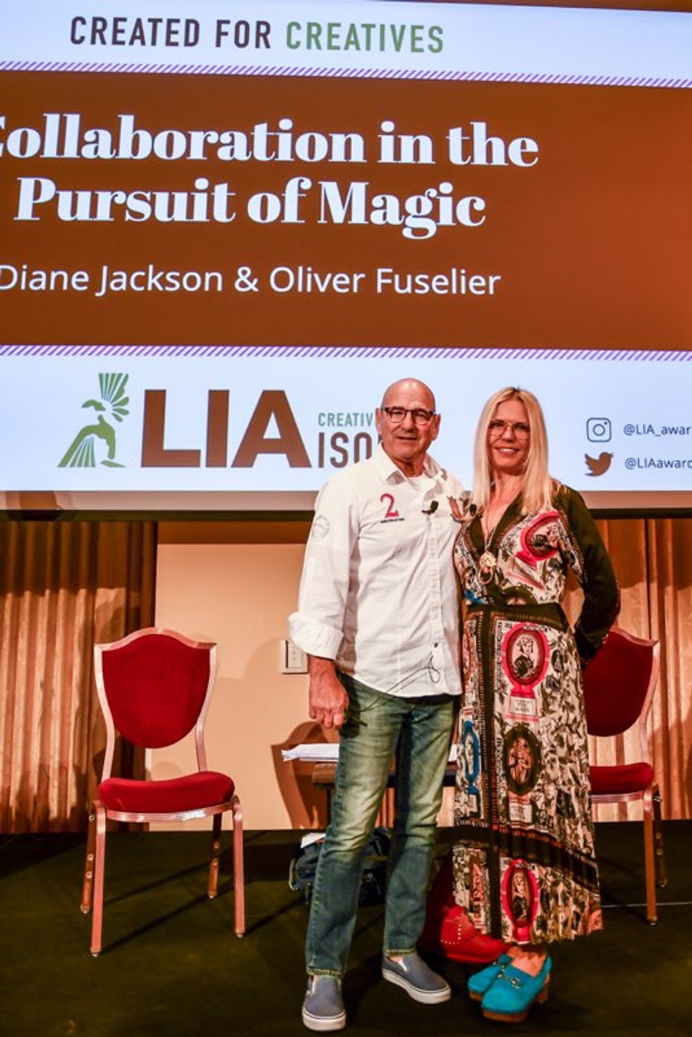 Pliver Fuselier and Diane Jackson