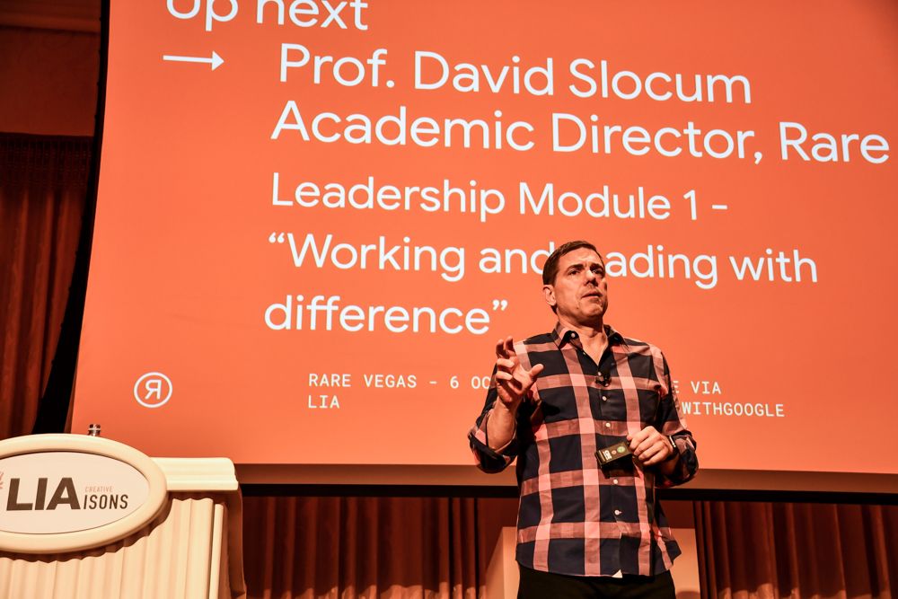 Professor David Slocum Speaking at RARE Masterclass
