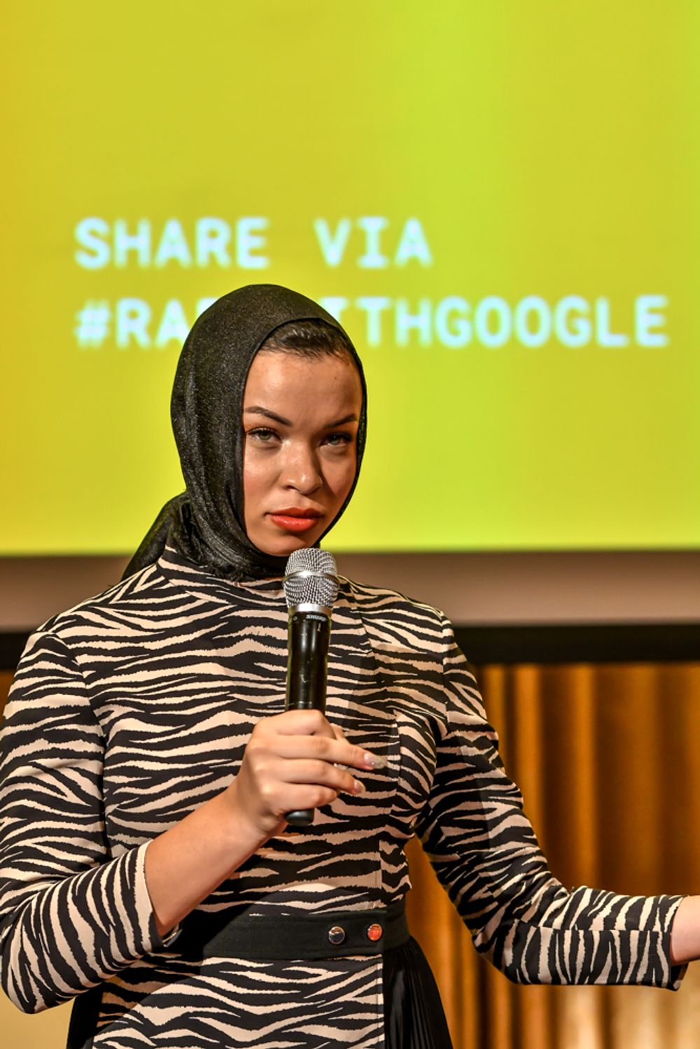 Blair Imani speaking at RARE Masterclass