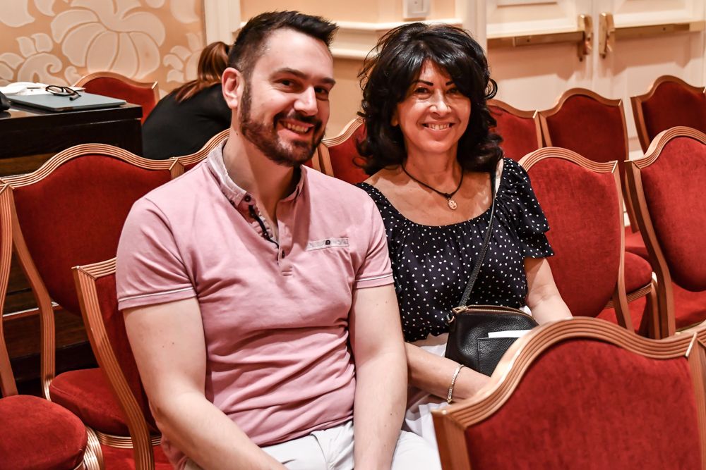 Adrian Bosich and Anna Fawcett