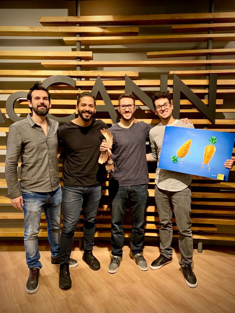 McCann Health São Paulo, Thiago Silva, Bruno Abner, Felipe Mayer and Leonardo Viriato