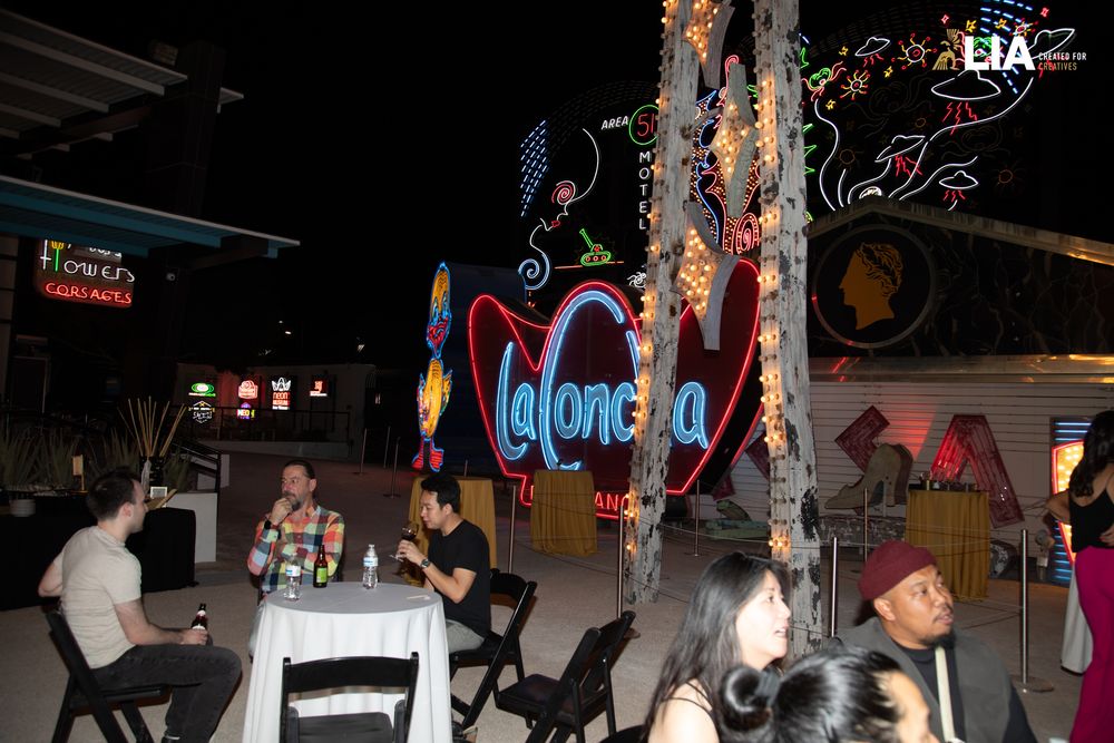 LIA Neon Museum Cocktail Party
