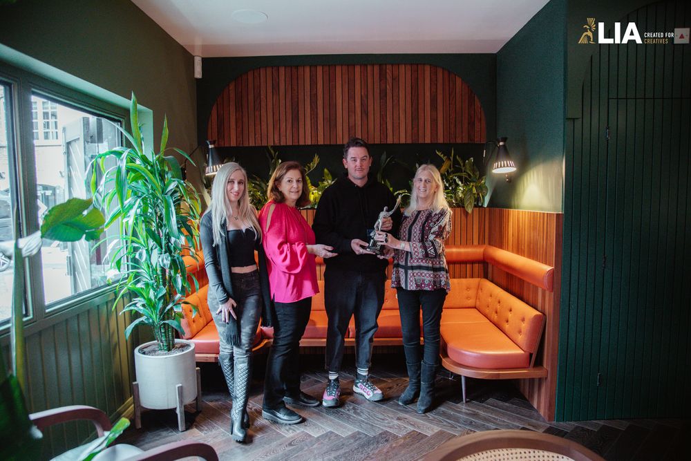 isiting Barny Wright and his team at No. 8 in London to award them their silver LIA