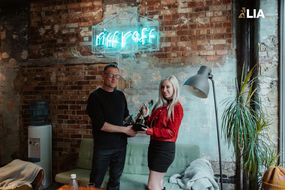Great to catch up with the team at Riff Raff and hand out their awards.