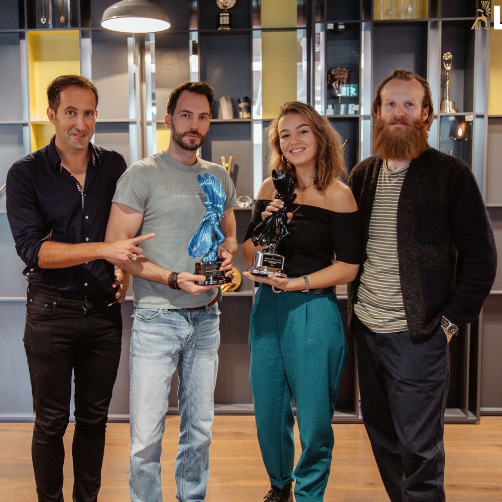 The Mill Team with Their Awards