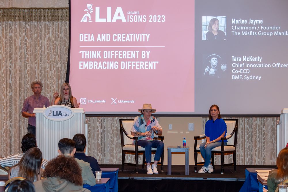 Tara McKenty and Merlee Jayme - Creative LIAisons Panel on DEIA