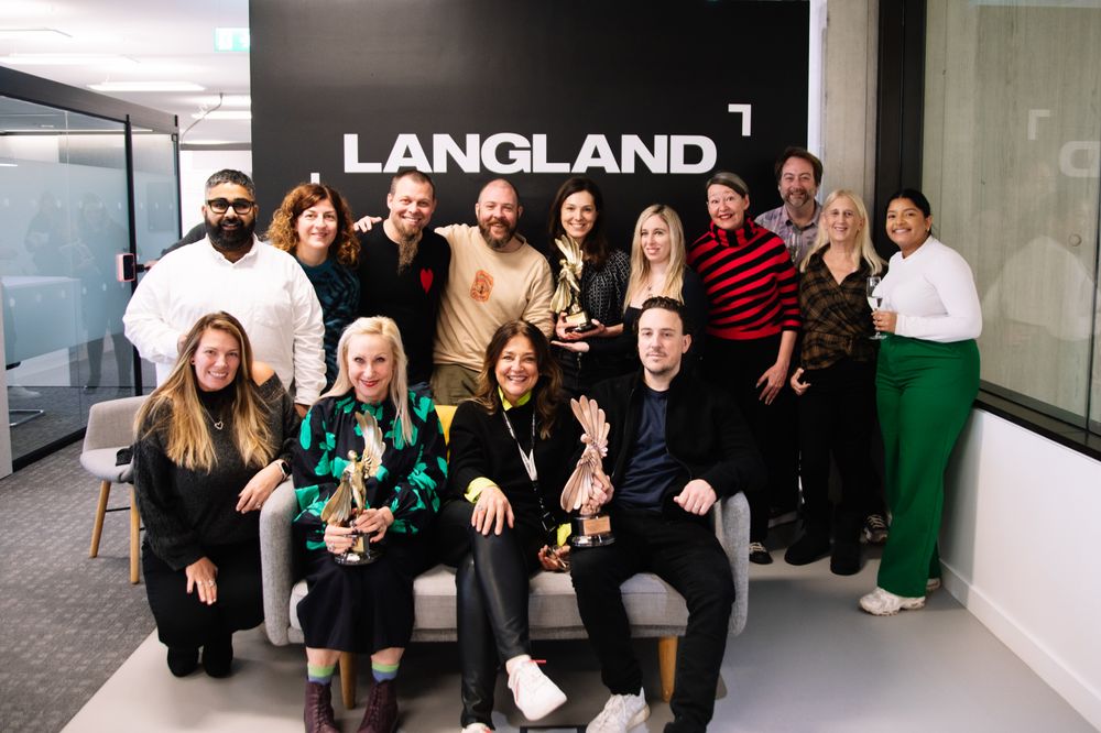 LIA Presents Langland with their Awards