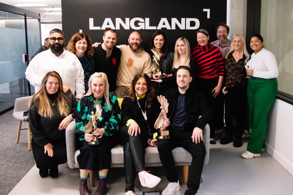 LIA Presents Langland with their Awards