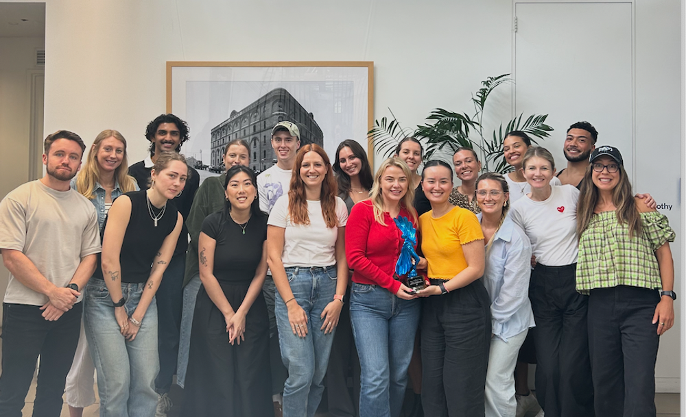 Eleven celebrating winning LIA Regional PR Network for Australia and New Zealand