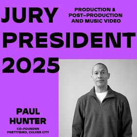Insider Issue 389: 2025 Production & Post-Production and Music Video Jury Announced led by Paul Hunter, Co-Founder & Director, PRETTYBIRD