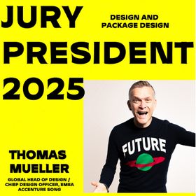 Insider Issue 398: Thomas Mueller Global Head of Design and Chief Design Officer - EMEA of Accenture Song to lead LIA's 2025 Design and Package Design Jury
